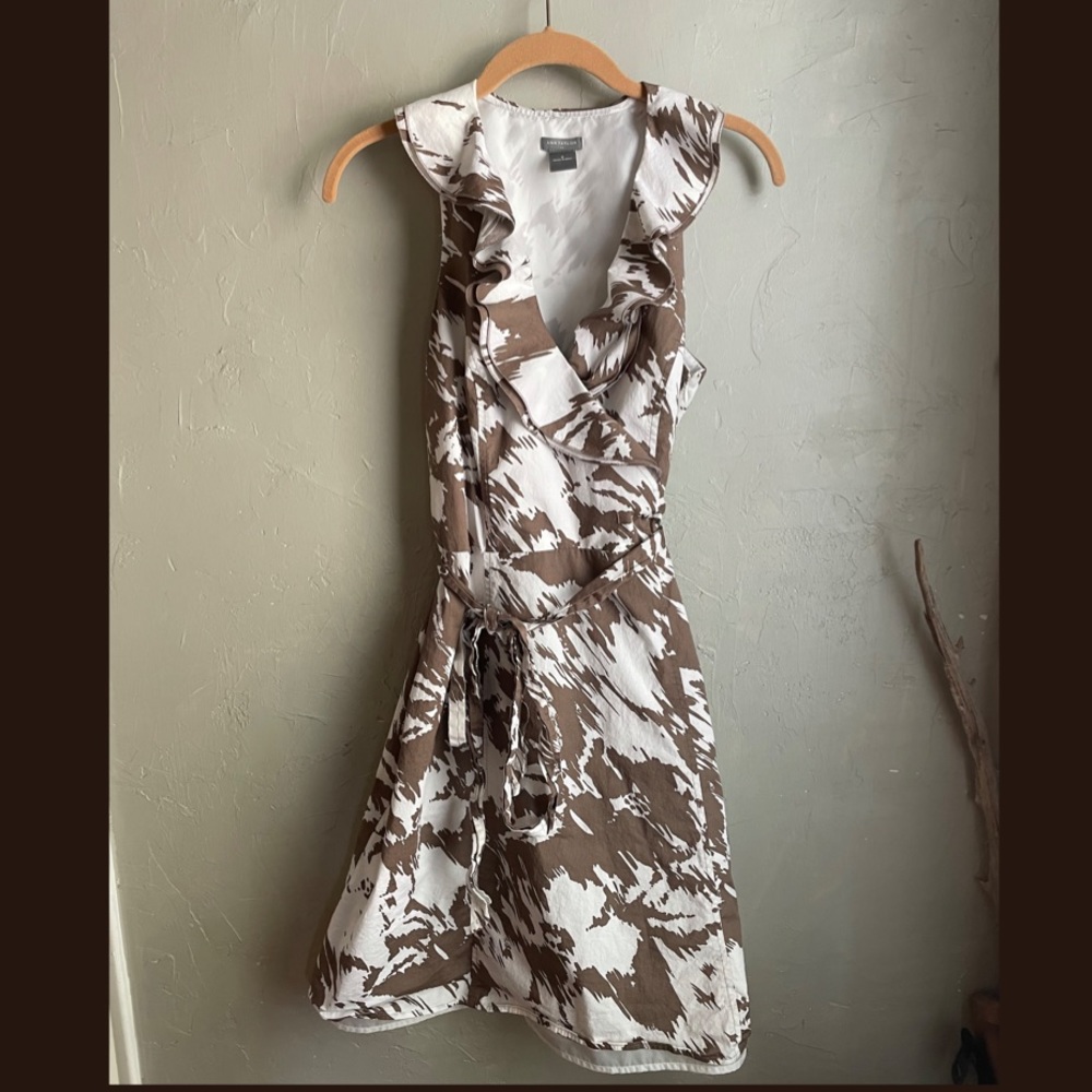 Ann Taylor ruffle dress